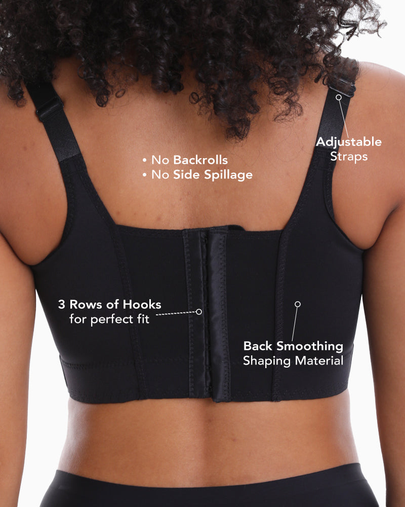 Glamoushape® Full-Coverage Back Smoothing Bra