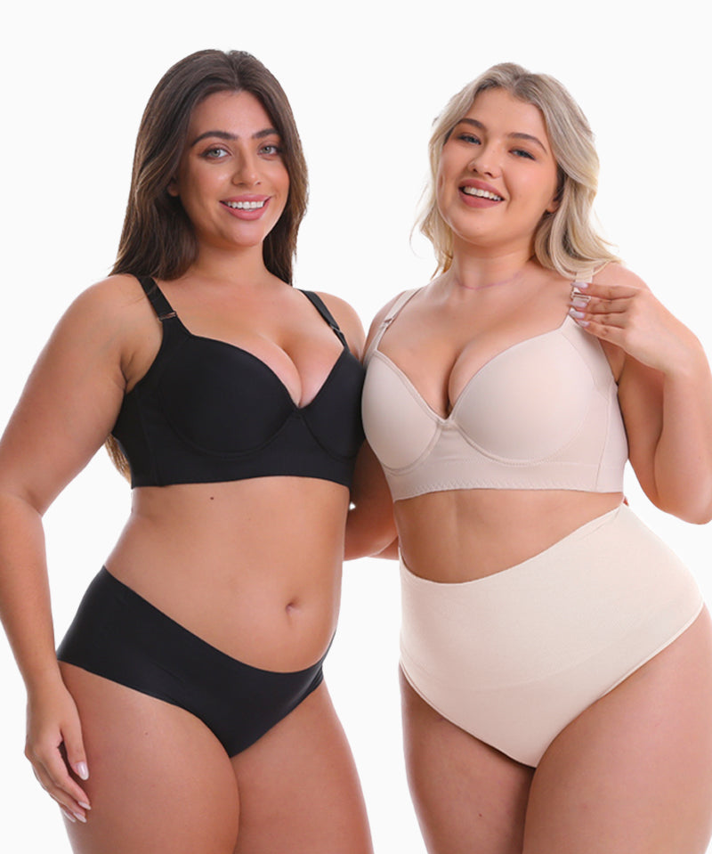 Glamoushape® Full-Coverage Back Smoothing Bra