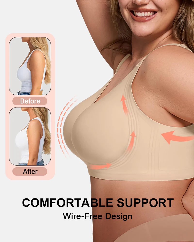 Glamoushape® Comfortable Wireless Full Coverage Jelly Bra