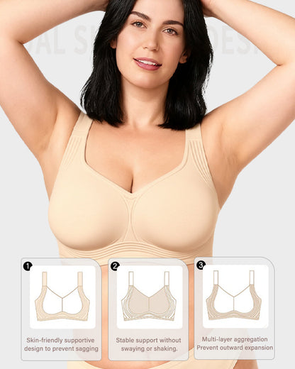 Glamoushape® Comfortable Wireless Full Coverage Jelly Bra