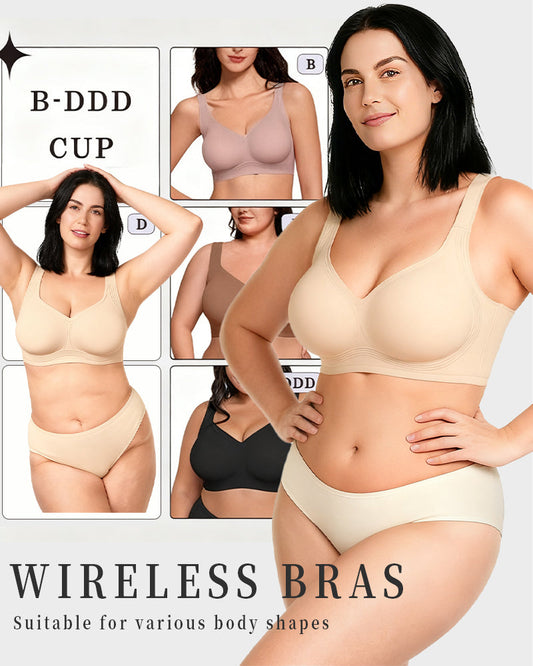 Glamoushape® Comfortable Wireless Full Coverage Jelly Bra