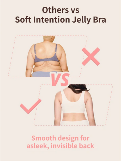 Glamoushape® Antibacterial Seamless Wire-Free Jelly Bra