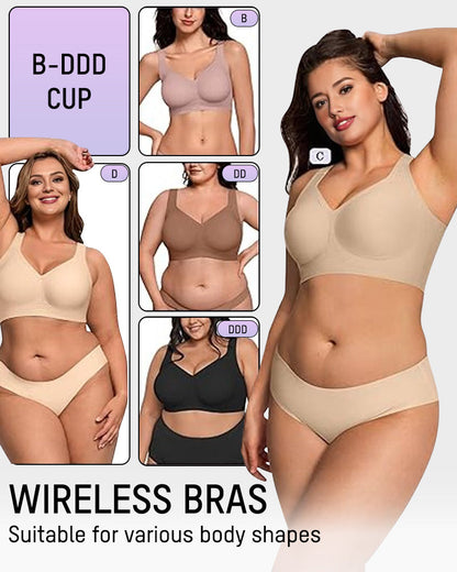 Glamoushape® Jelly strip seamless wireless bra