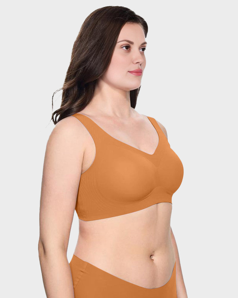 Glamoushape® Antibacterial Seamless Wire-Free Jelly Bra