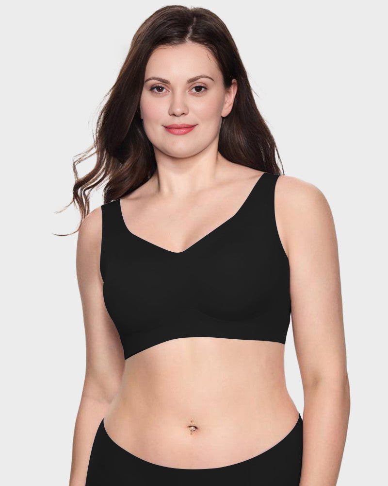 Glamoushape® Antibacterial Seamless Wire-Free Jelly Bra