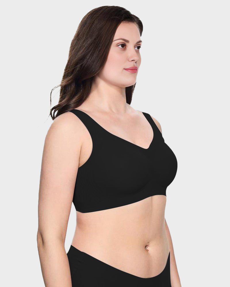 Glamoushape® Antibacterial Seamless Wire-Free Jelly Bra