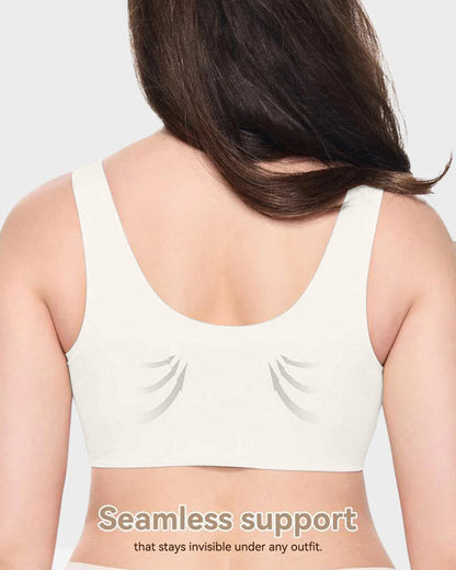 Glamoushape® Antibacterial Seamless Wire-Free Jelly Bra