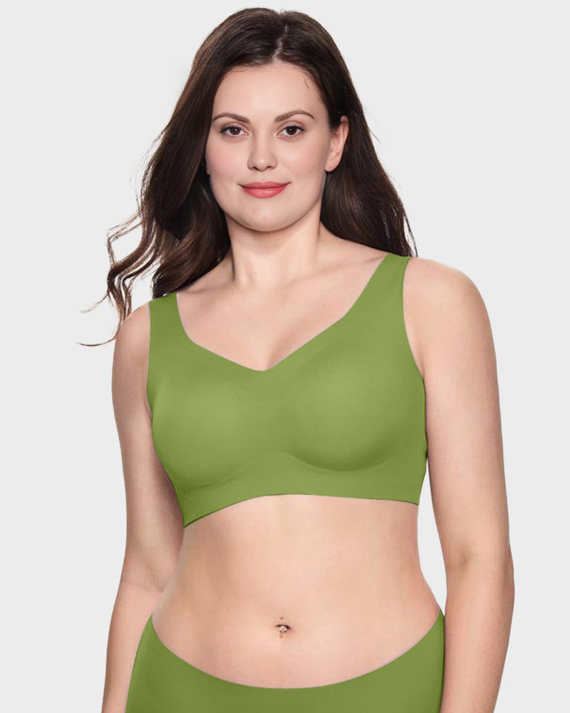 Glamoushape® Antibacterial Seamless Wire-Free Jelly Bra
