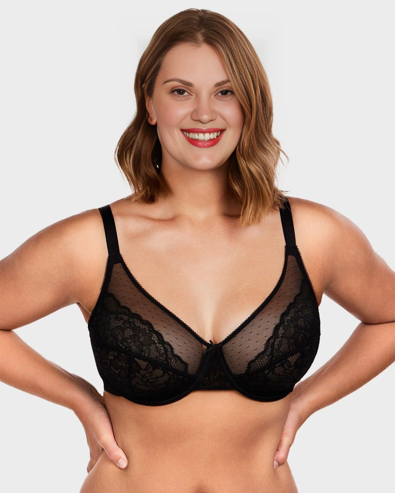 Glamoushape® Magiclift Lace Minimizer Bra | Supportive Everyday Fit