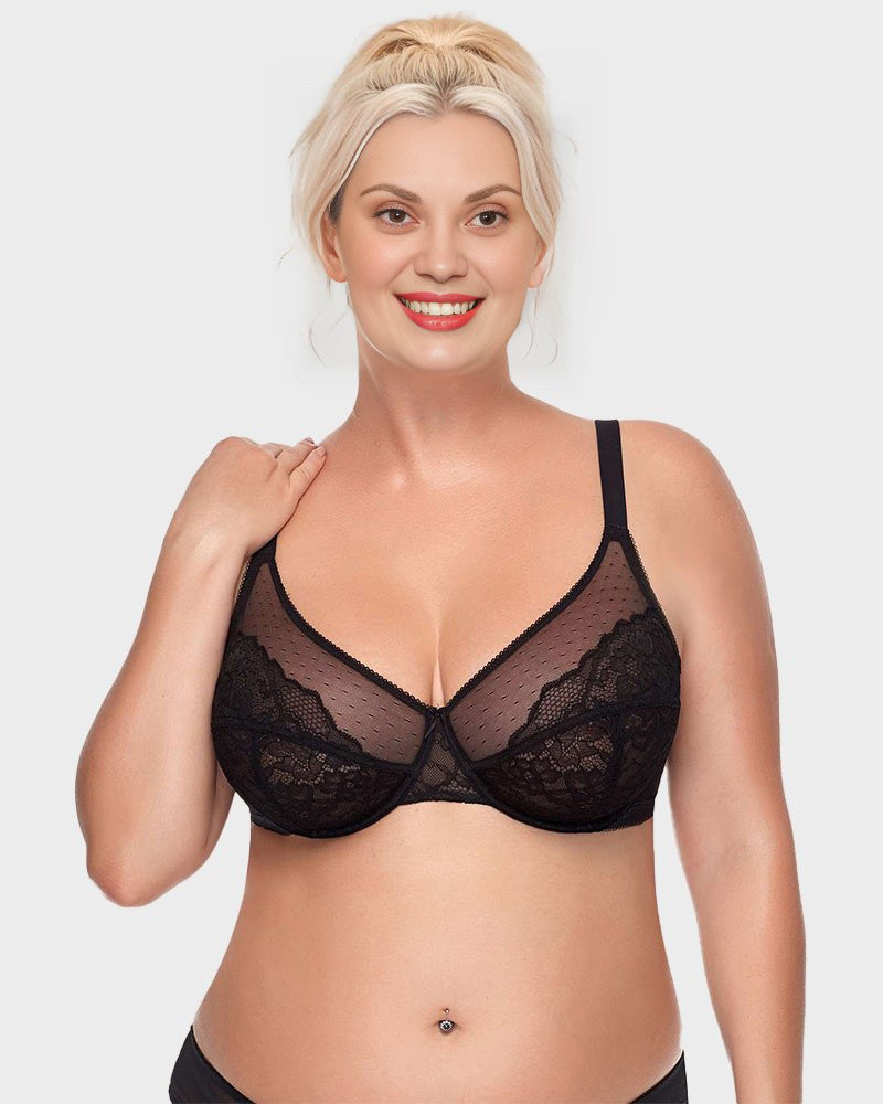 Glamoushape® Magiclift Lace Minimizer Bra | Supportive Everyday Fit