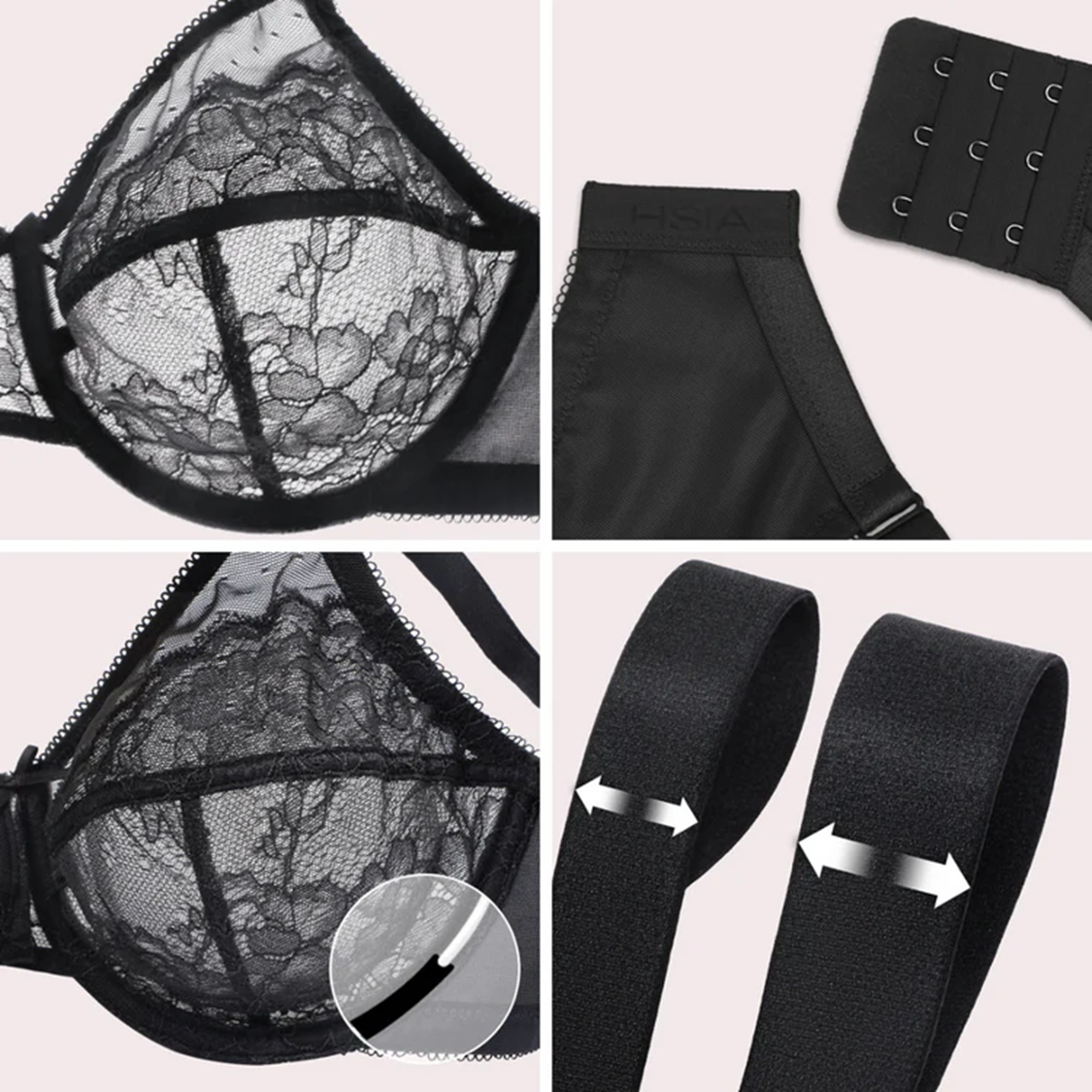 Glamoushape® Magiclift Lace Minimizer Bra | Supportive Everyday Fit