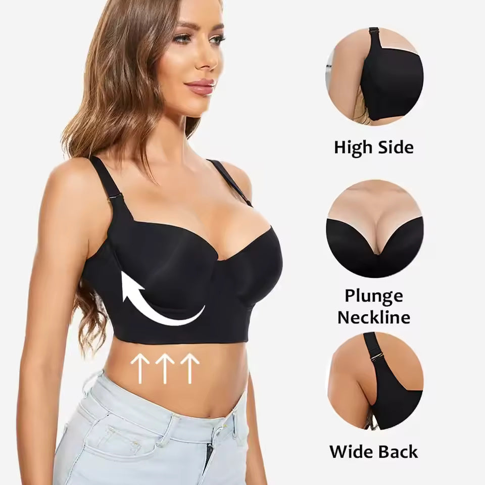 Glamoushape® Full-Coverage Back Smoothing Bra