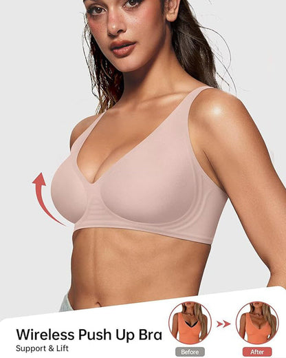 Glamoushape® Jelly strip seamless wireless bra