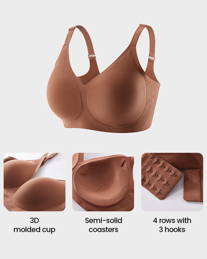 Glamoushape® Jelly strip seamless wireless bra