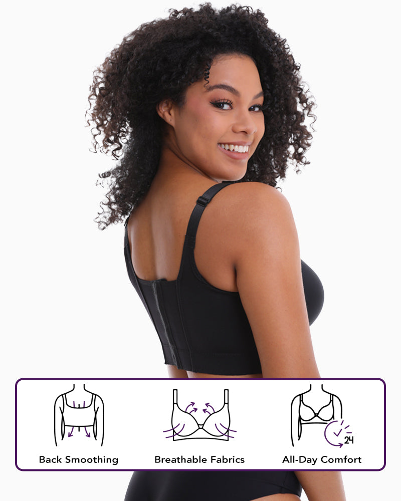 Glamoushape® Full-Coverage Back Smoothing Bra