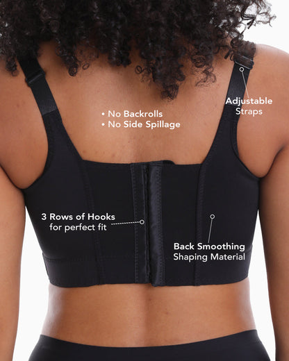 Glamoushape® Full-Coverage Back Smoothing Bra