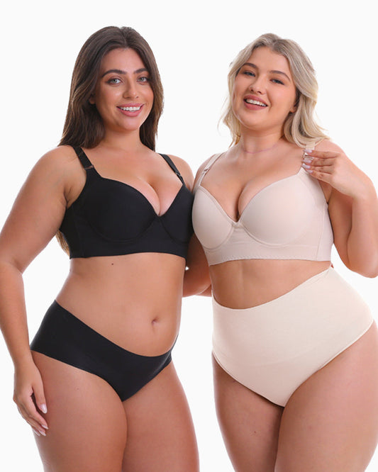 Glamoushape® Full-Coverage Back Smoothing Bra