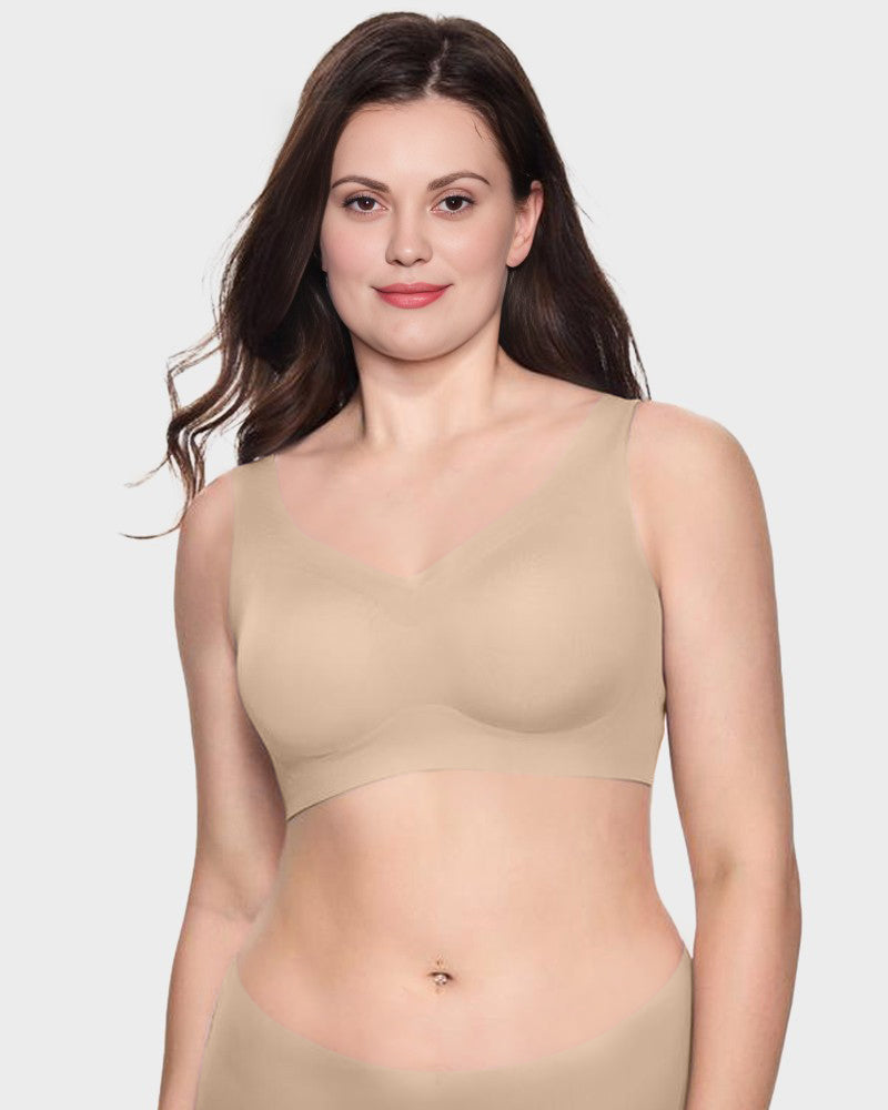 Glamoushape® Antibacterial Seamless Wire-Free Jelly Bra