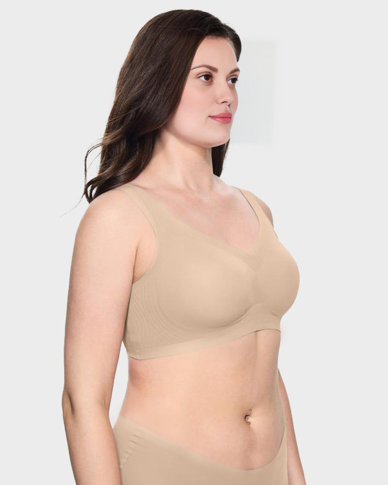 Glamoushape® Antibacterial Seamless Wire-Free Jelly Bra