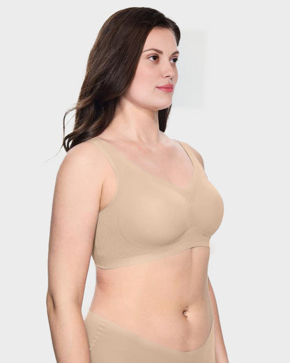 Glamoushape® Antibacterial Seamless Wire-Free Jelly Bra